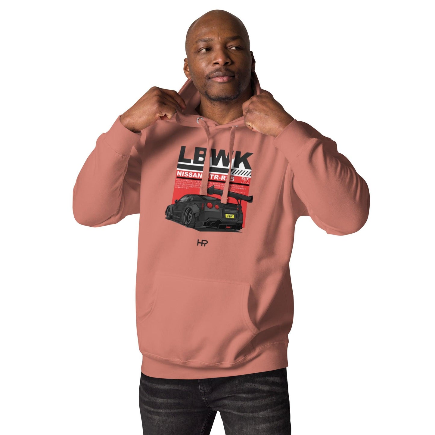 Liberty walk Nissan r35 Gtr Hoodie - Shiny-Cars Slovenia