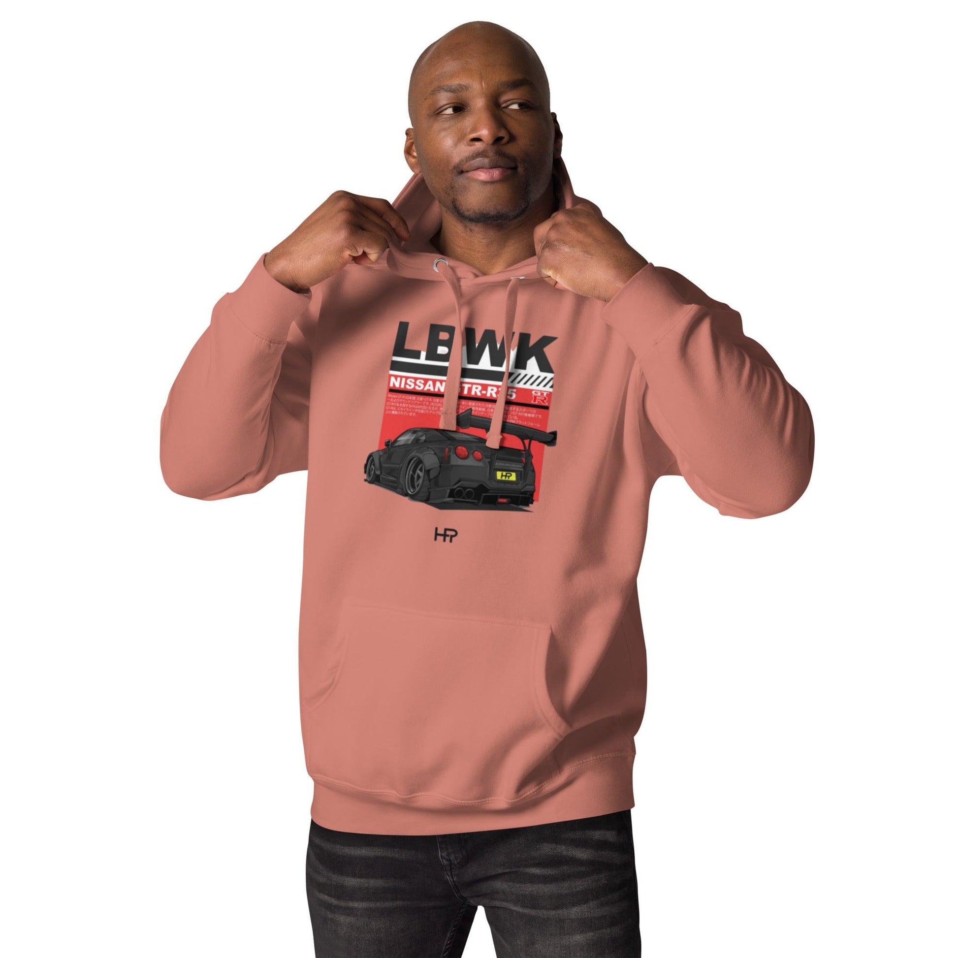 Liberty walk Nissan r35 Gtr Hoodie - Shiny-Cars Slovenia