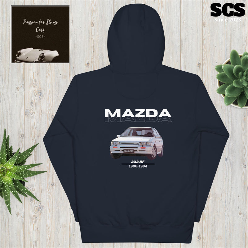 Mazda 323 BF - Premium Hoodie (FREE SHIPPING) - Motorista Clothing