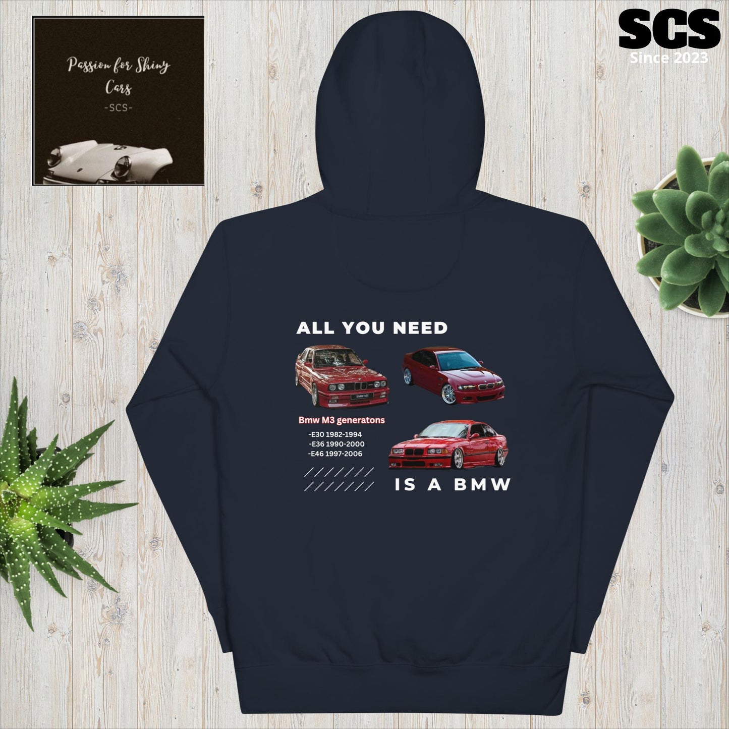 Bmw M3 generations - Premium Hoodie(FREE SHIPPING) - Motorista Clothing