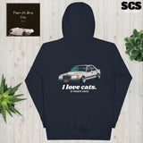 Happiness starts with cars - Premium Hoodie - Motorista Clothing