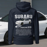 Subaru impreza GC8 - Premium Hoodie