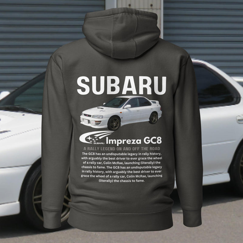 Subaru impreza GC8 - Premium Hoodie