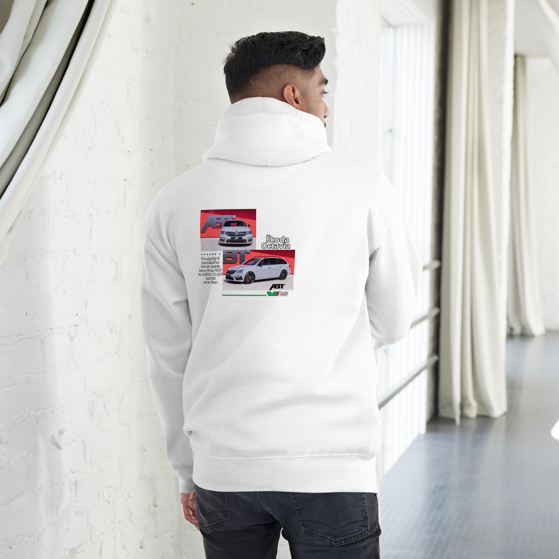 Škoda Octavia VRS ABT premium Hoodie - Motorista Clothing