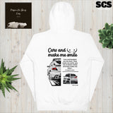 Cars and boobies make me smile - Premium Hoodie - Motorista Clothing