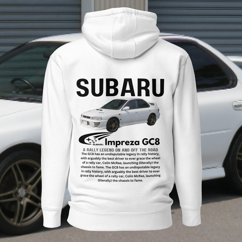 Subaru impreza GC8 - Premium Hoodie