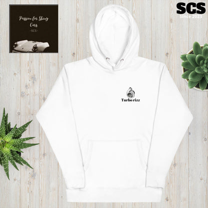 Mitsubishi Evolution 9 - Premium Hoodie (Turbo quote) - Motorista Clothing